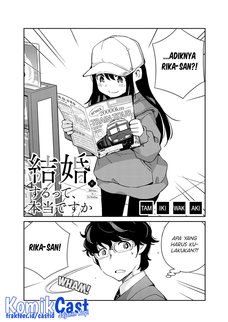 Kekkon Surutte, Hontou Desu ka? Chapter 91 Gambar 3